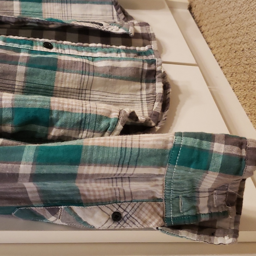 Fox Racing Men's Button Up Shirt Size Medium - Picture 6 of 8